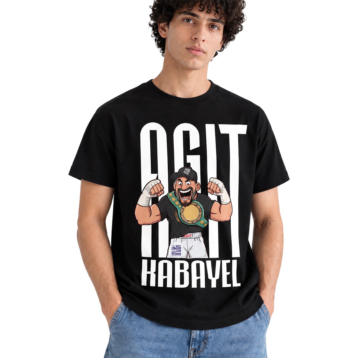 Agit Kabayel - Cartoon Shirt [black]