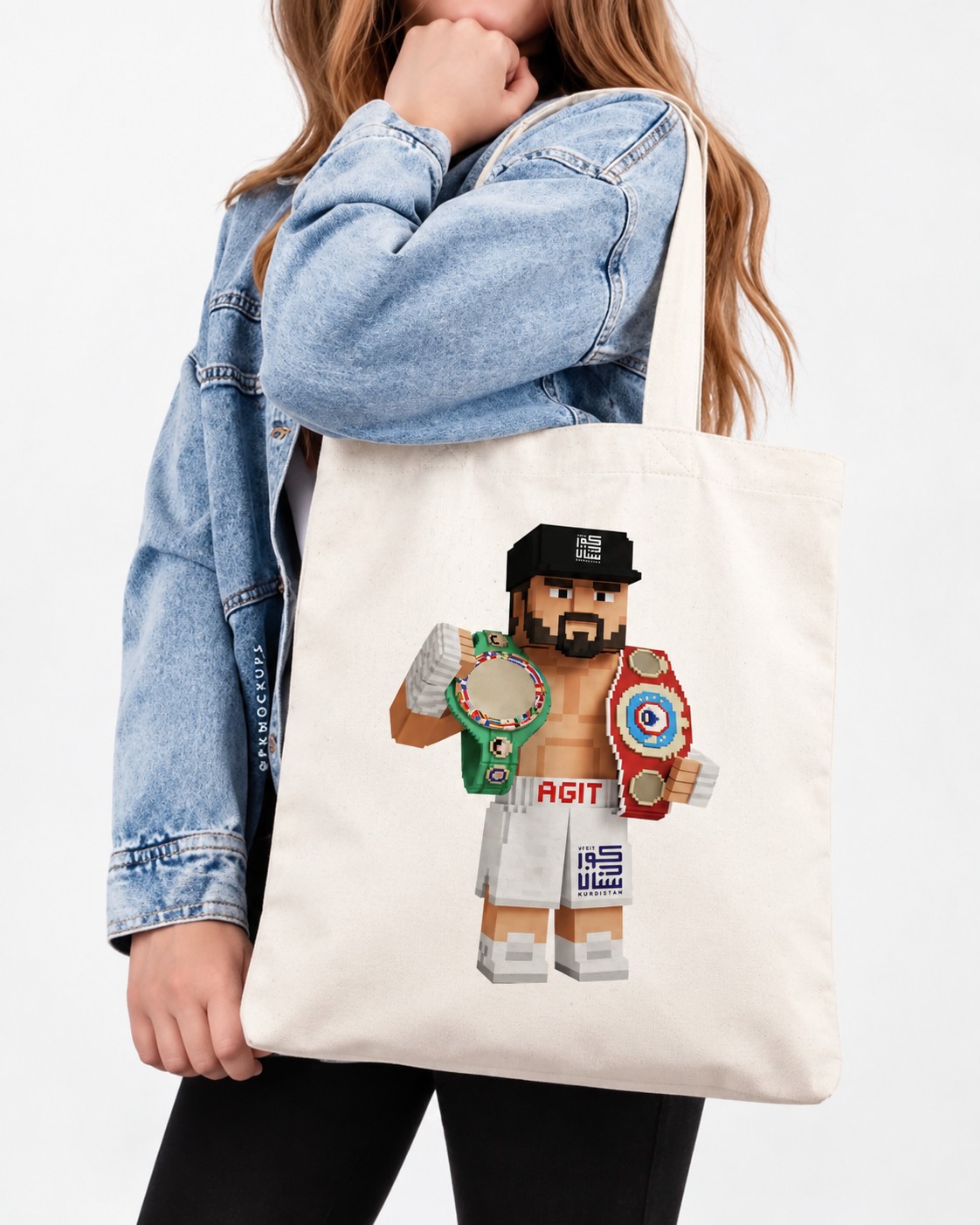 Agit Kabayel - Block Tote Bag