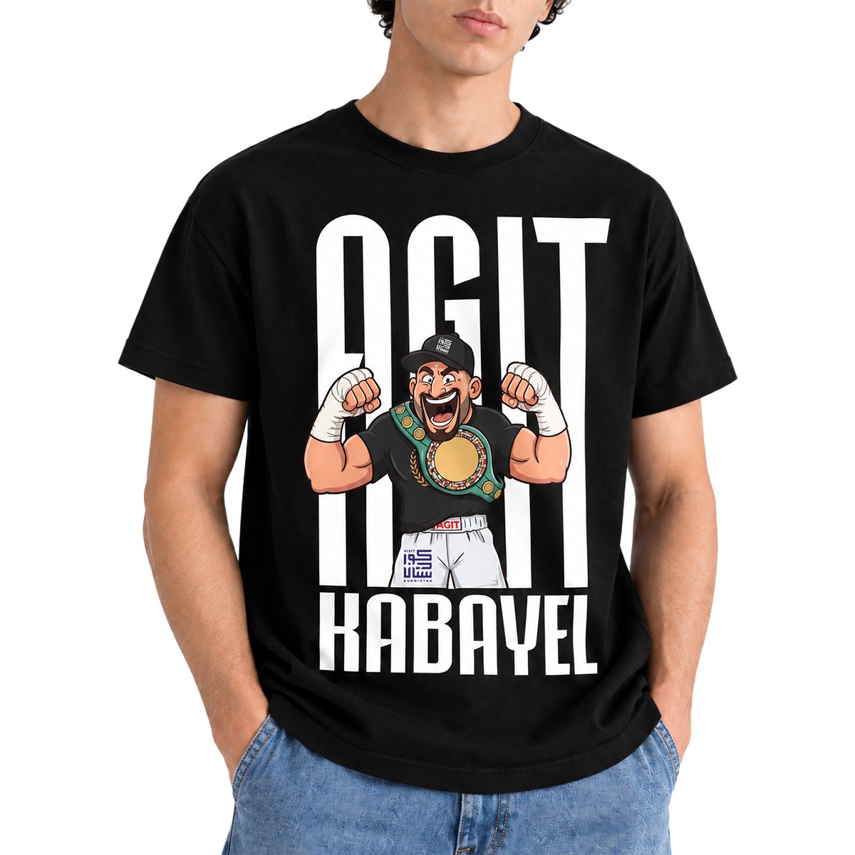 Agit Kabayel - Cartoon Shirt [black]