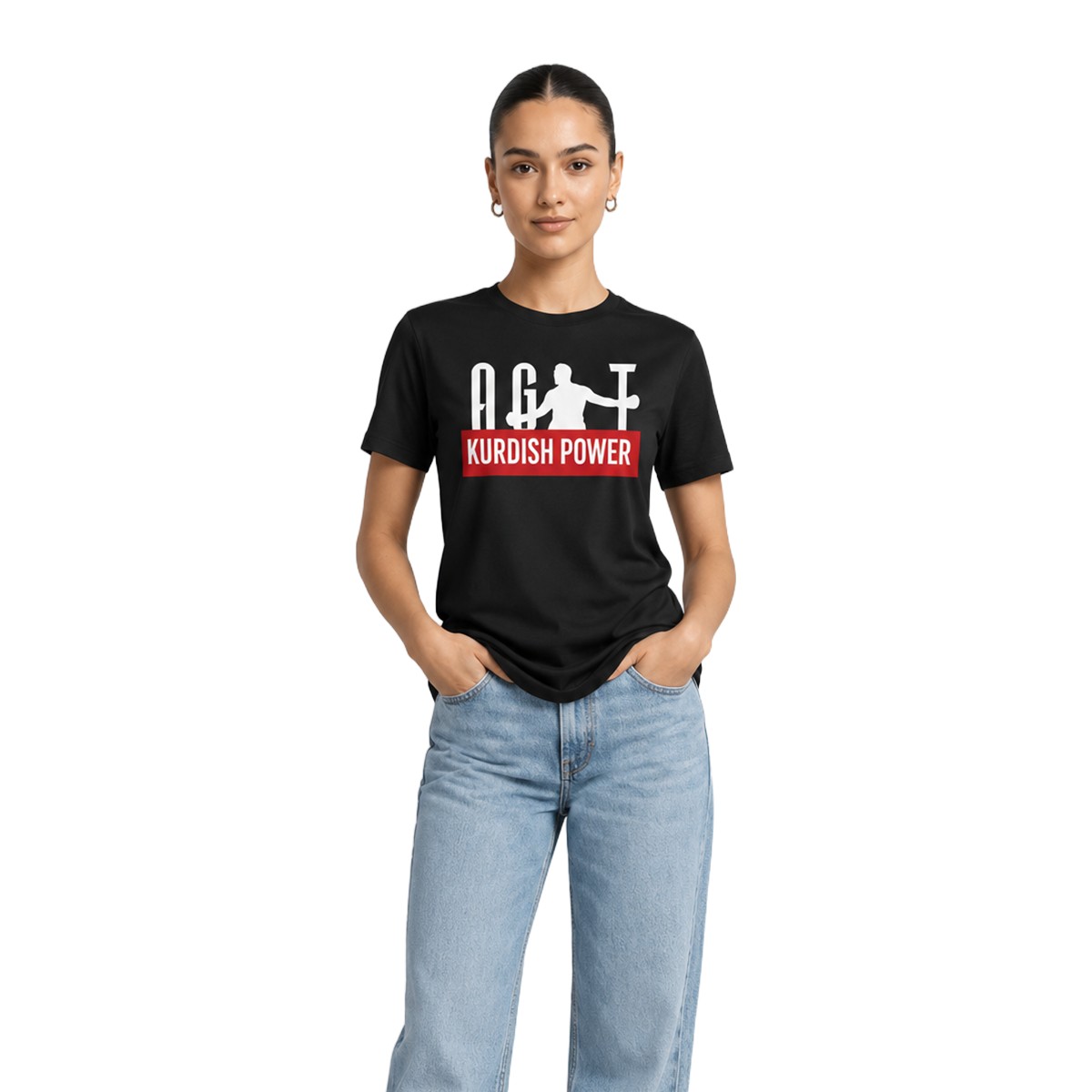 Agit Kabayel - "Kurdish Power" Shirt [black]