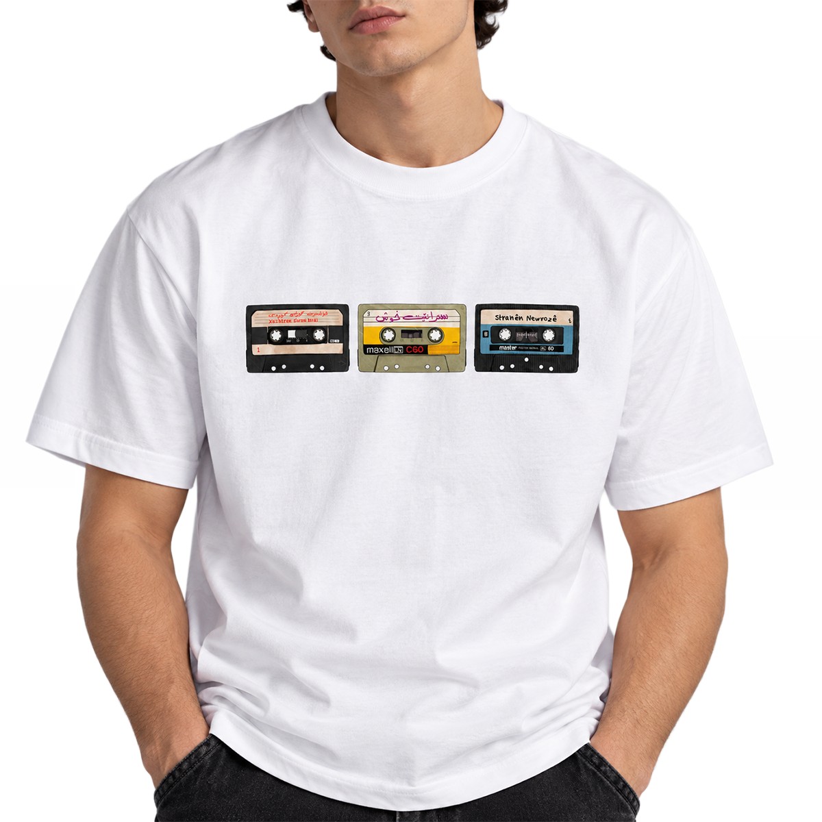 Visit Kurdistan - Cassettes T-Shirt