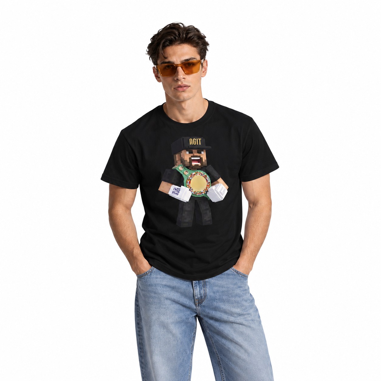 Agit Kabayel - Angry Block Shirt [black]