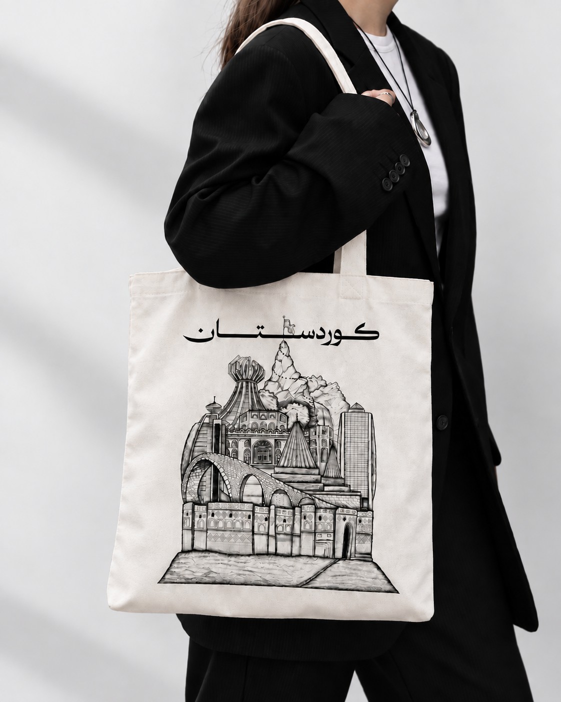 Visit Kurdistan - All Cities Tote Bag