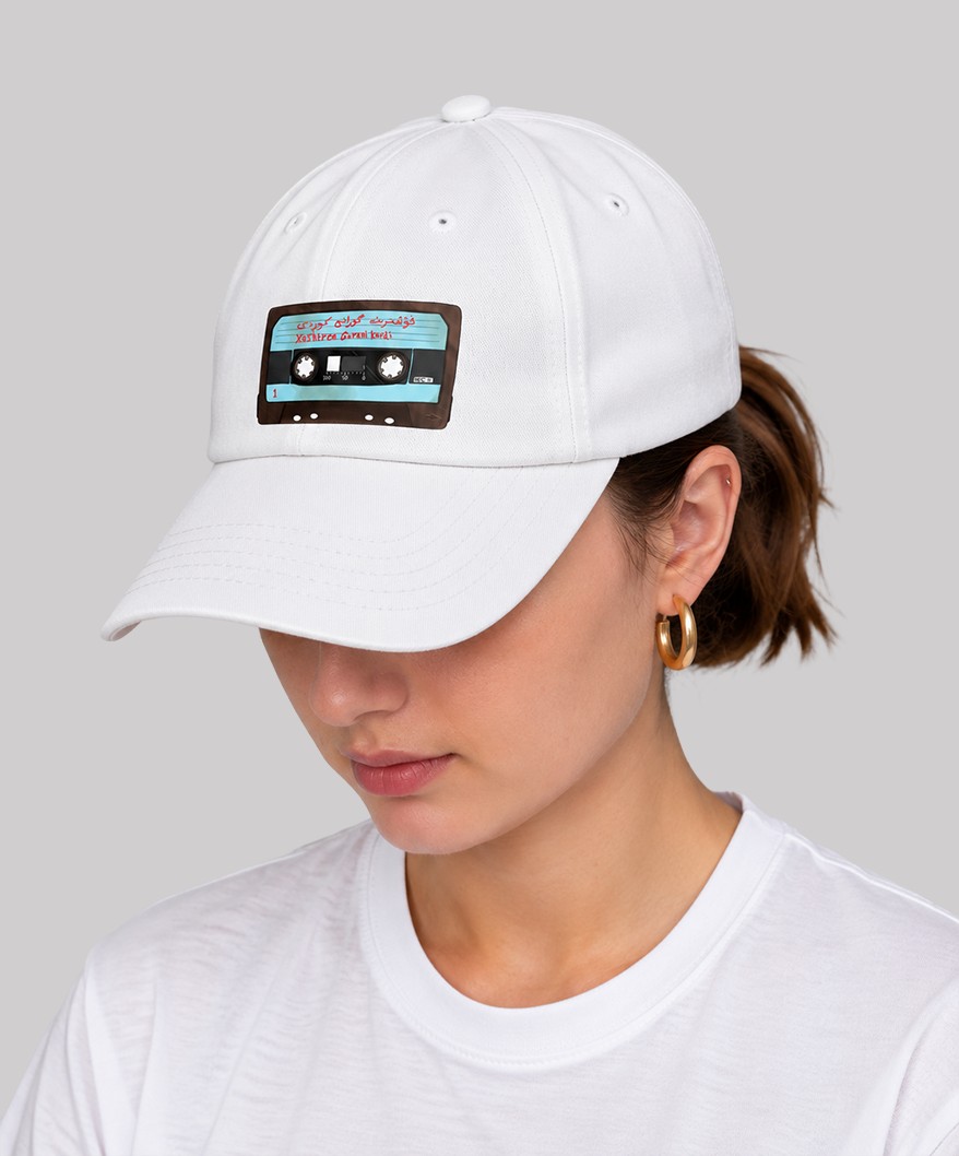 Visit Kurdistan - Black Cassette Snapback Cap