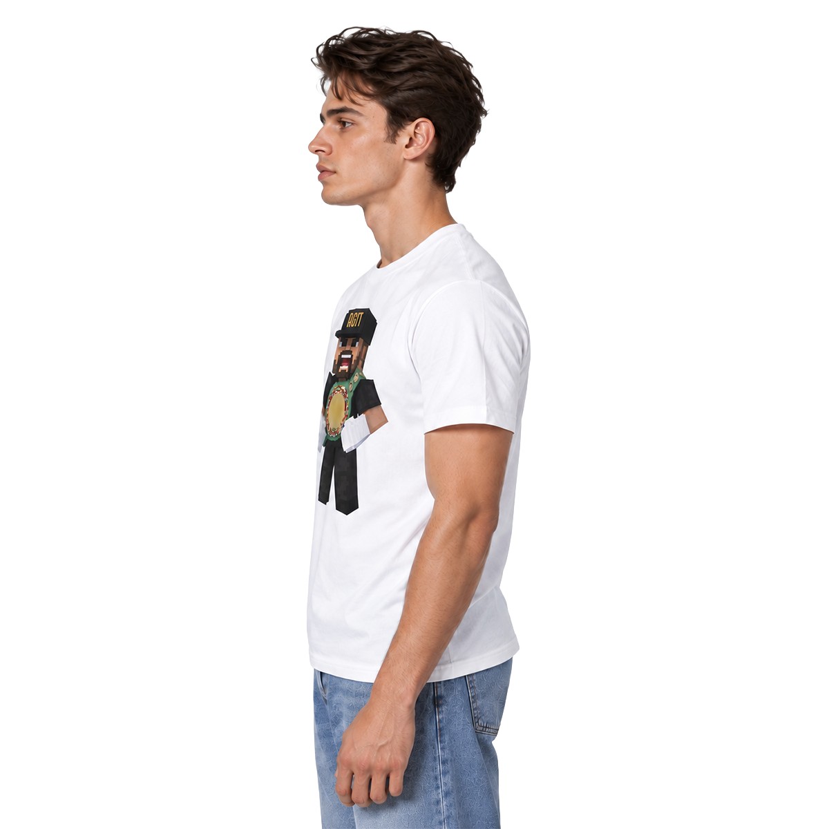 Agit Kabayel - Angry Block Shirt [white]
