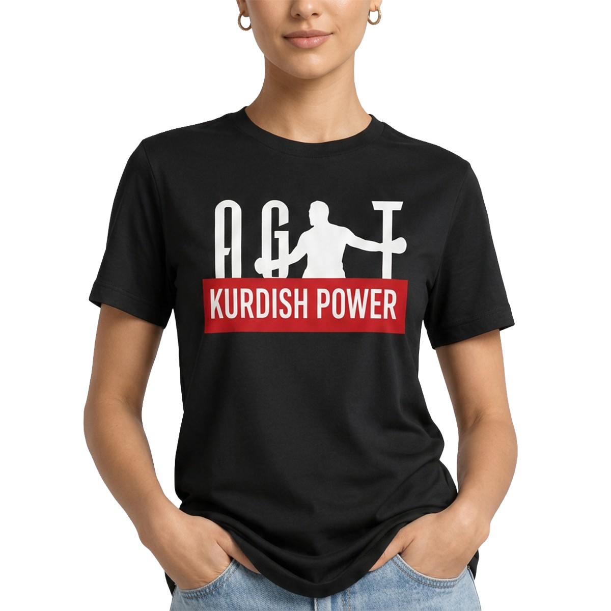 Agit Kabayel - "Kurdish Power" Shirt [black]