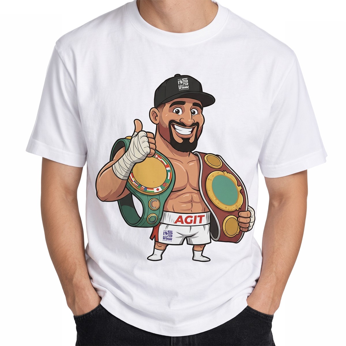 Agit Kabayel - Cartoon T-Shirt