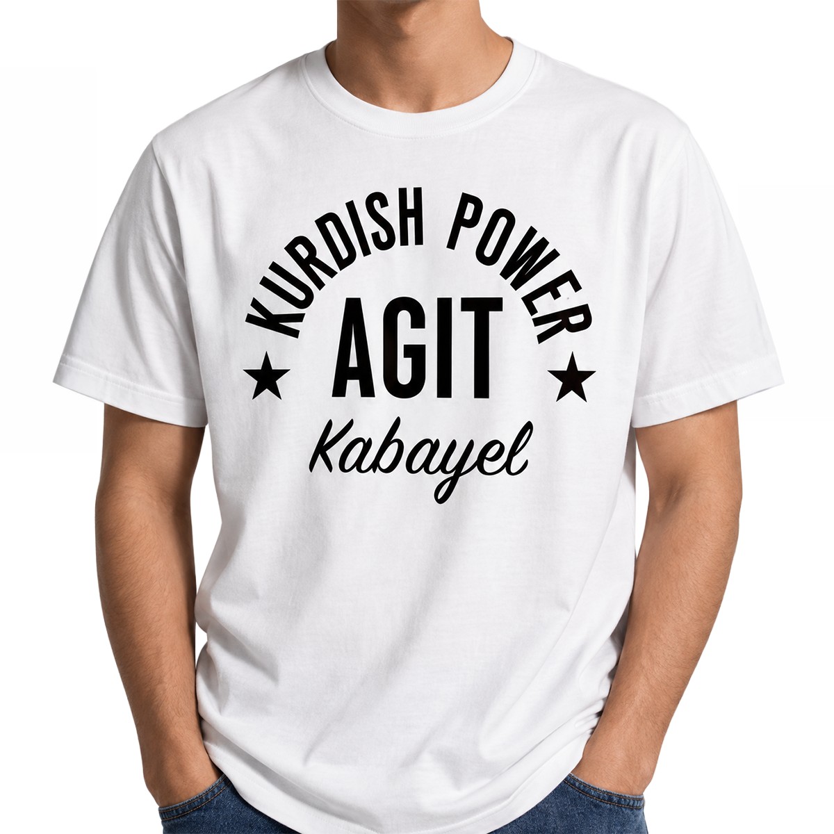 Agit Kabayel - Script Shirt [white]