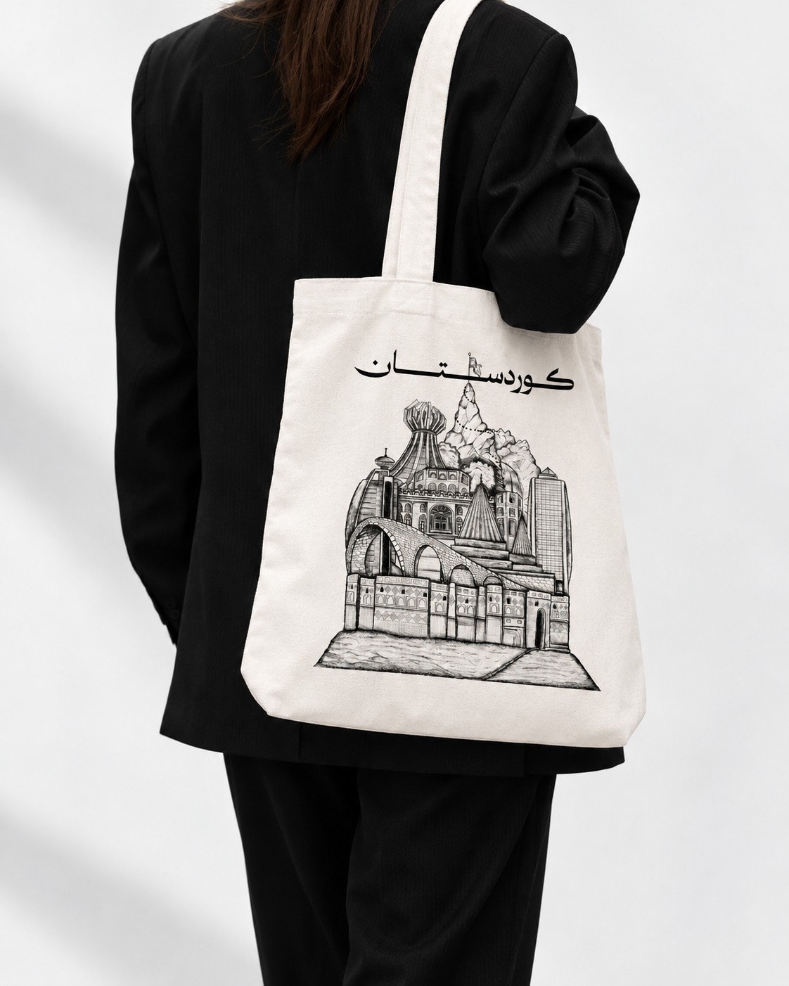 Visit Kurdistan - All Cities Tote Bag