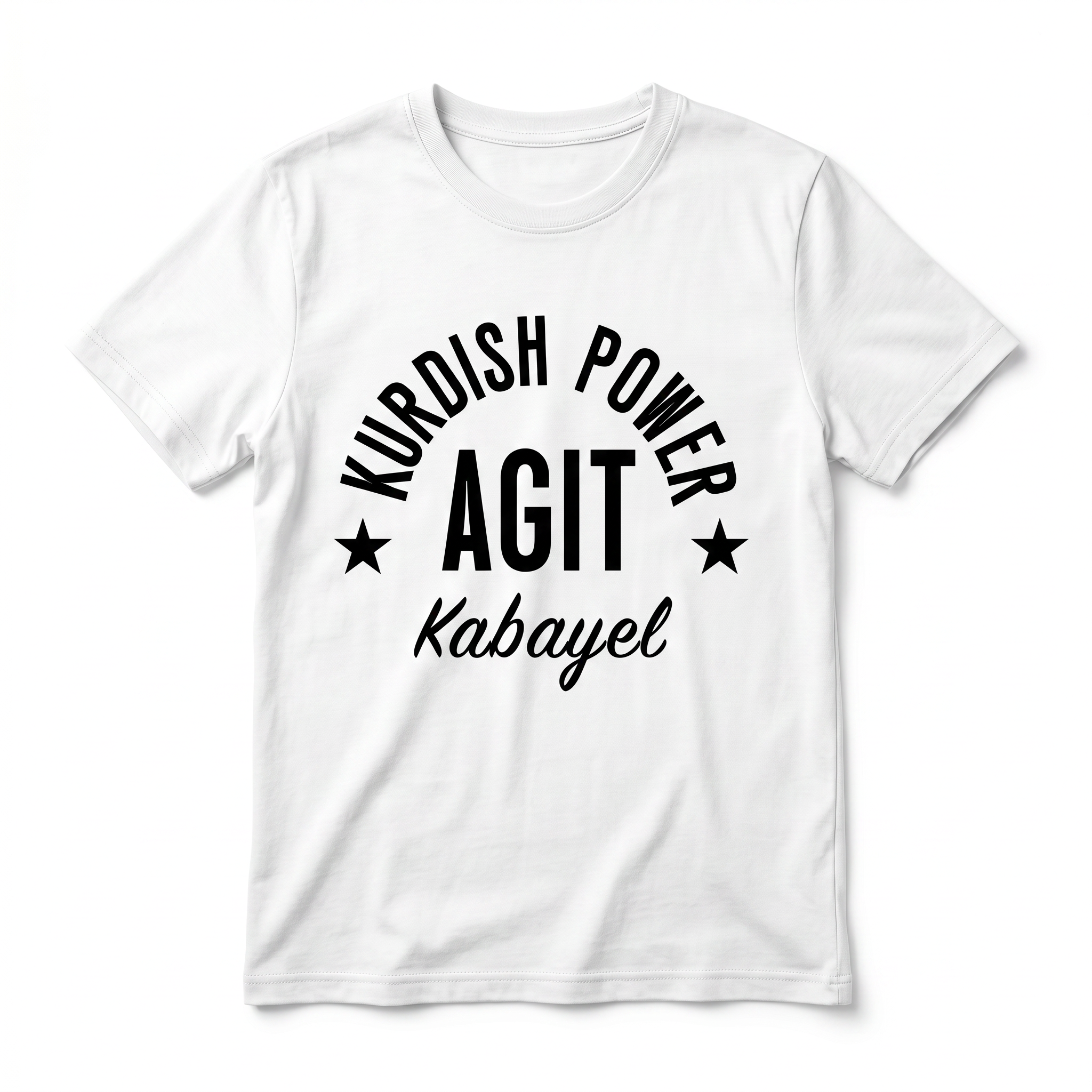 Agit Kabayel - Script Shirt [white]