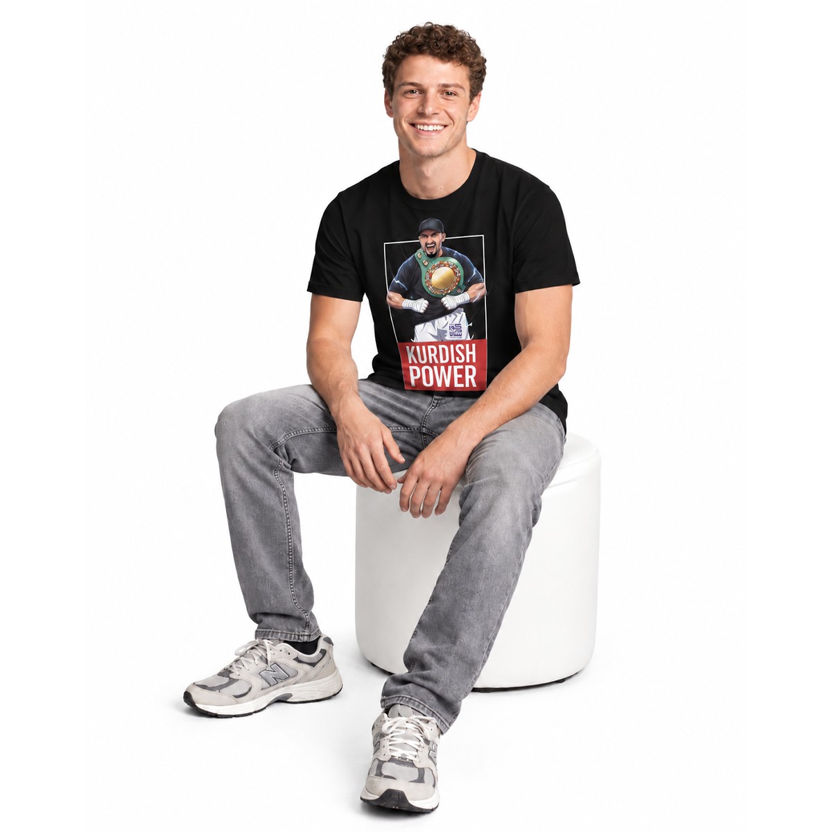 Agit Kabayel - "Kurdish Power" Comic Shirt [black]