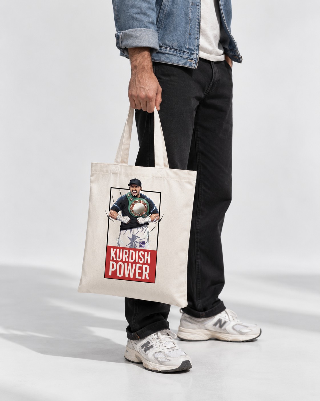 Agit Kabayel - "Kurdish Power" Comic Tote Bag